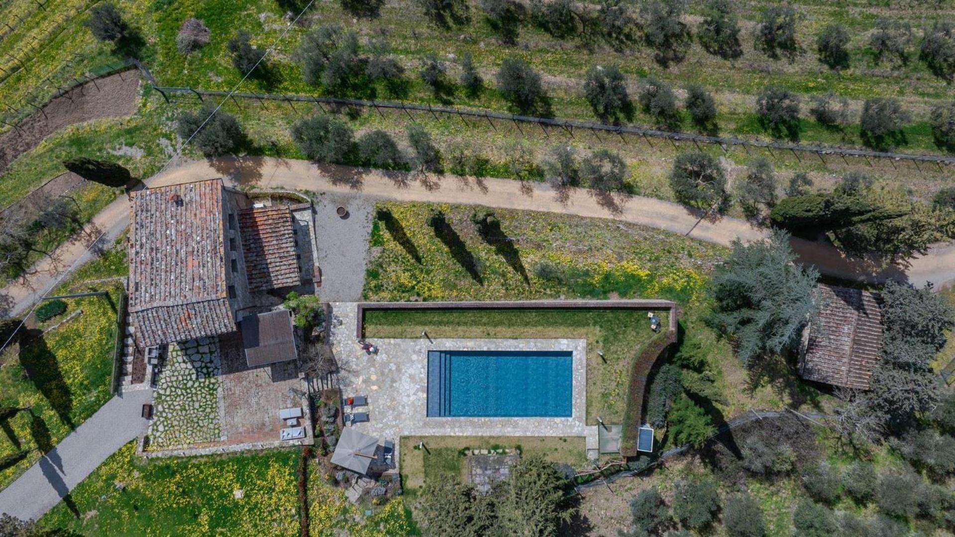 Gittori Villa Gaiole in Chianti Exterior photo