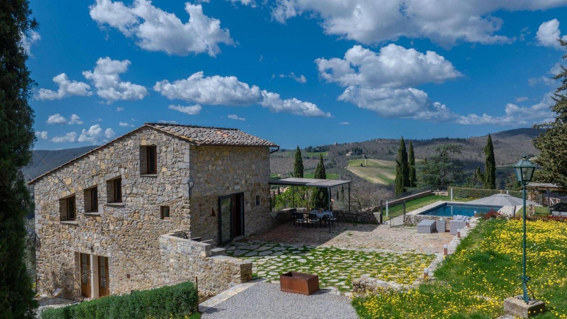 Gittori Villa Gaiole in Chianti Exterior photo