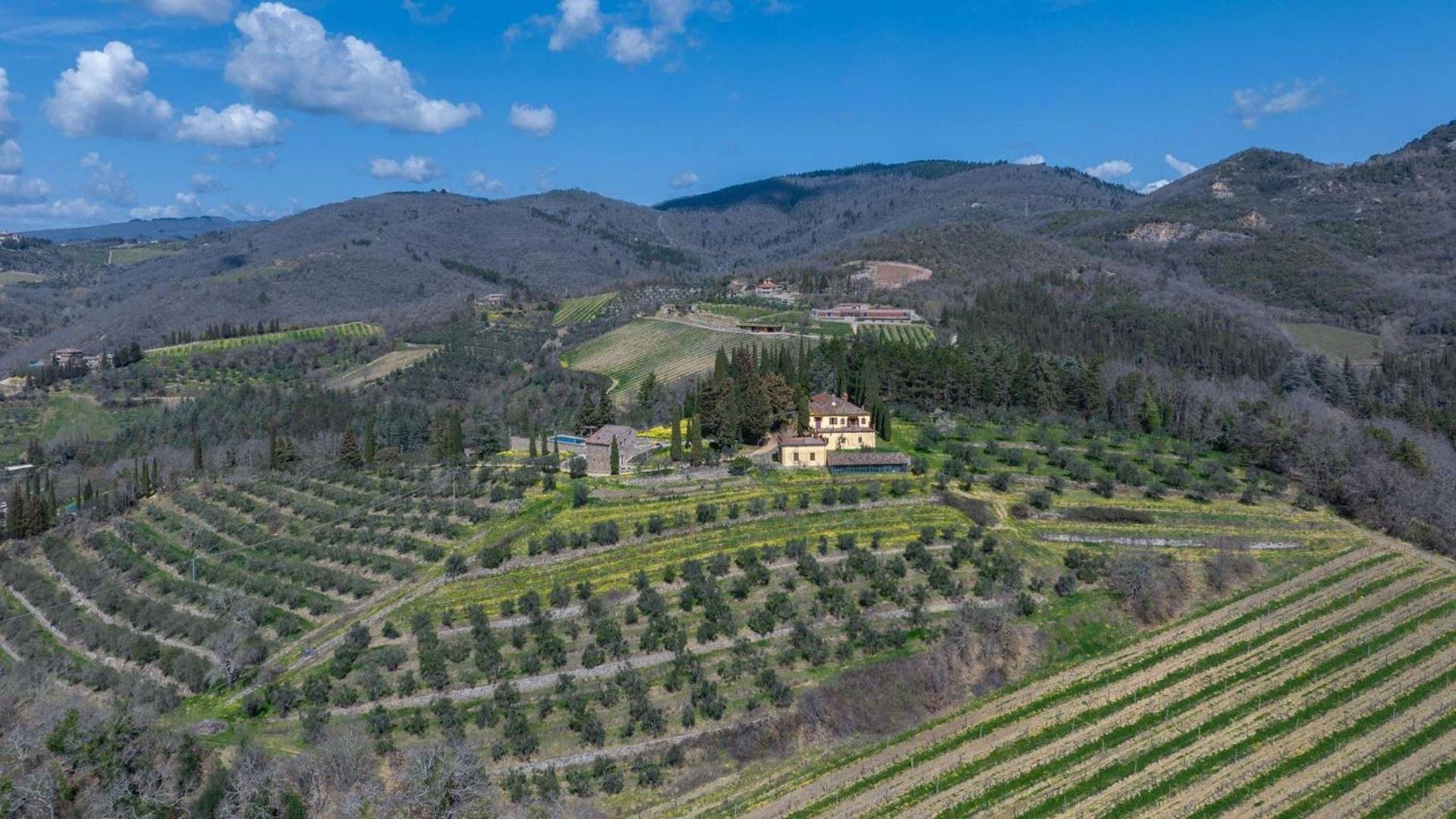 Gittori Villa Gaiole in Chianti Exterior photo