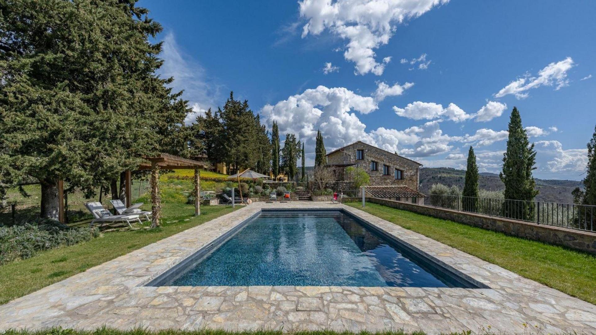 Gittori Villa Gaiole in Chianti Exterior photo