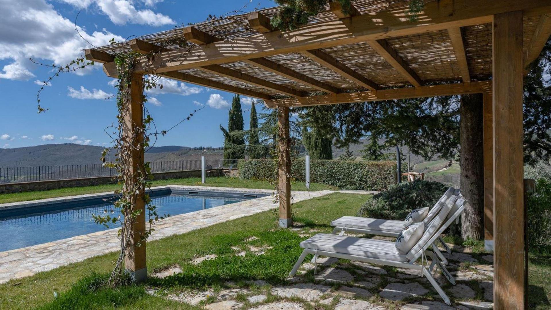 Gittori Villa Gaiole in Chianti Exterior photo